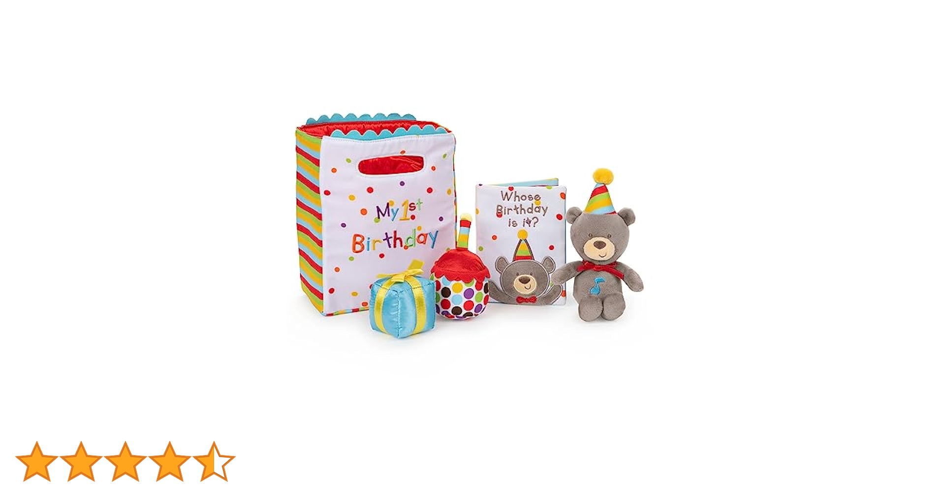 Amazon.co.jp: GUND マイ 1st バースデー プレイセット 6056014